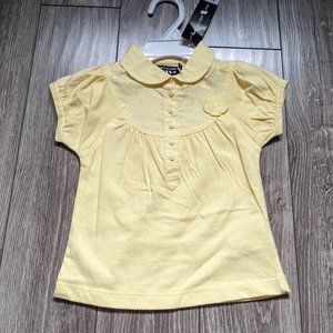 [KIDS 2/$20] NWT Baby Girl (18M) - TOUT COMPTE FAIT Swiss Dot Polo